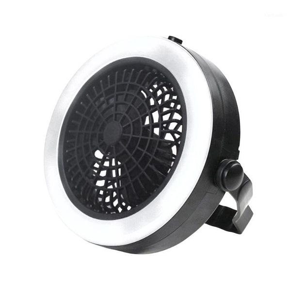 

portable lanterns mini outdoor tent hiking 12 leds air cooler hanging fan survival emergencies multifunctional camping lantern hook1