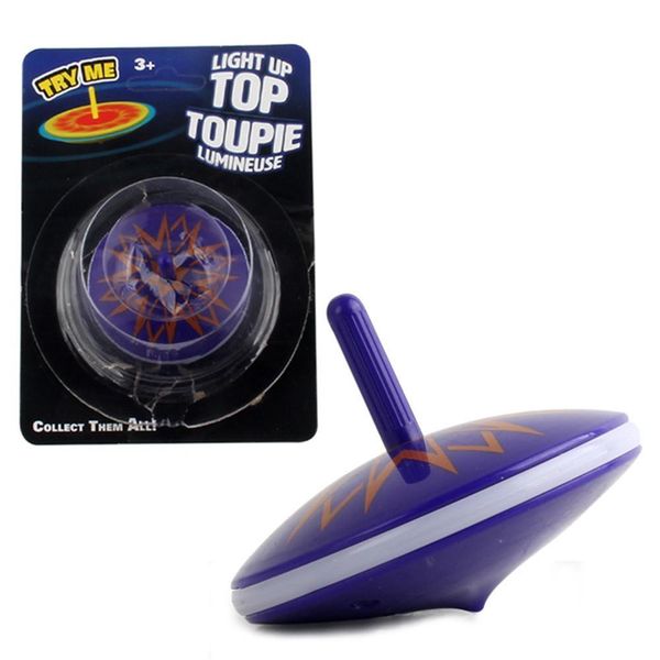 

edge light up gyro flashing spinning party favors kids toy stress relief gyroscop edge light wmtuyn