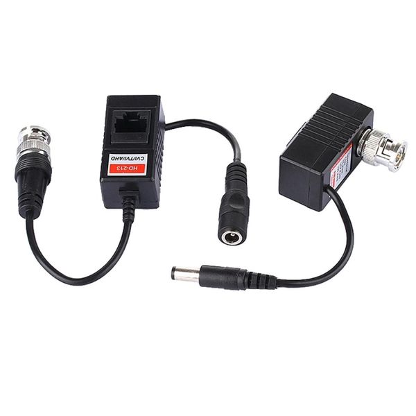 

2 pcs hd 213a coaxial cvitviahd video audio power balun transceiver