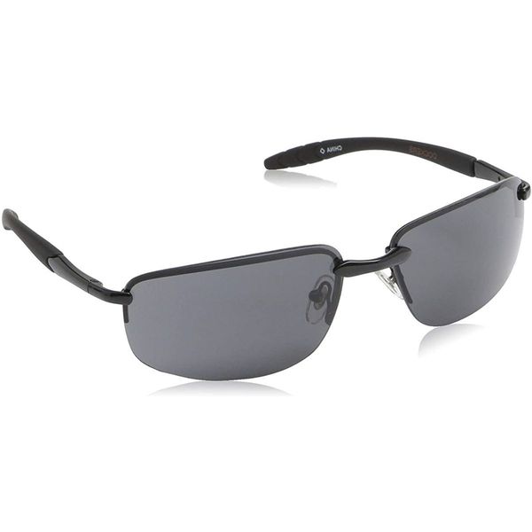 

dockers men's s08019ldm009 rimless sunglasses, black, 63 mm