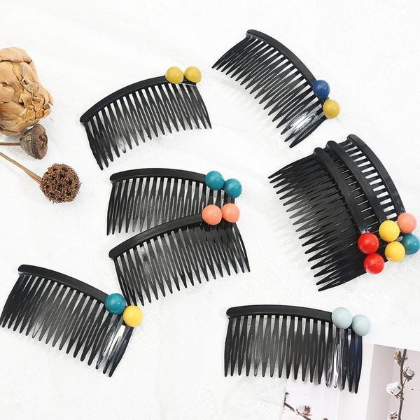 

1pc black hairdressing combs 9.5cm wide straight barber hair brush hair cutting comb pro salon hair care styl qylwmp, Black;brown