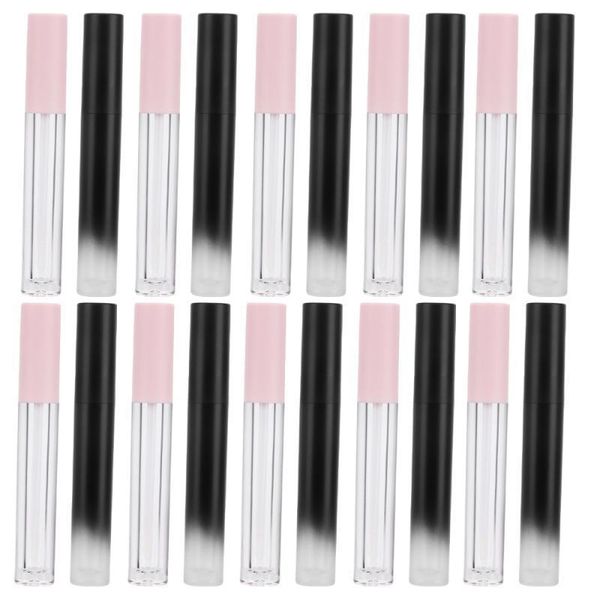 

portable tube empty lip gloss glaze bottles for women
