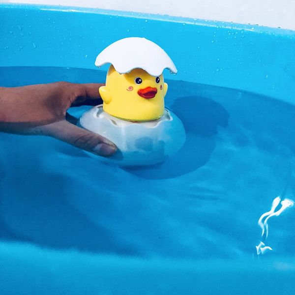

baby bathing toy kids cute duck chicken egg water spray sprinkler bathroom sprinkling shower swimming water toy gift