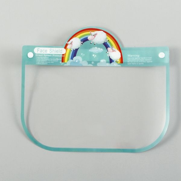 

igxdtransparent anti-fog full eyes kids protector cartoon study school face shield new design mask ljjk2370outlet3nt0