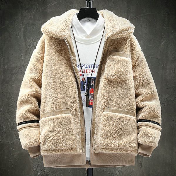 

fashion winter warm jacket men hip hop outerwear thick 2020 new arrival harajuku streetwear hip hop plus size parkas coats 3xl c1201, Black;brown