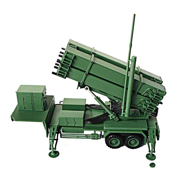 

1/72 scale usa air defense patriot pac-3 launching station alloy vehicle model building set