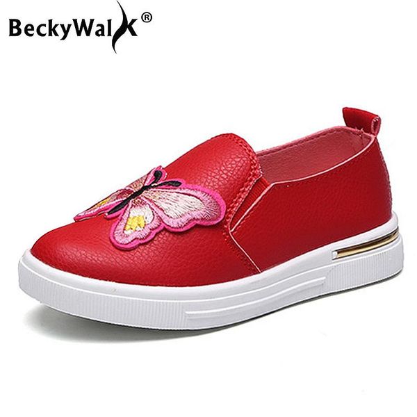 

athletic & outdoor autumn size 27-36 children shoes pu leather casual boys girls soft comfortable child's sneakers slip on kids csh793, Black