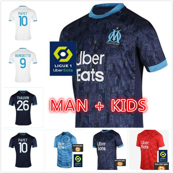 

20 21 maillot om olympique de marseille soccer jersey 2020 21 maillot de foot benedetto payet  gustavo 20 21 thauvin shirts suit, Black;yellow