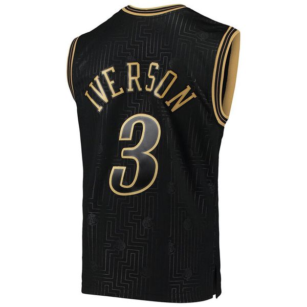 

20-21 basketball jerseys #3iverson mens jersey the service for whosesale fast shipping, Black;red