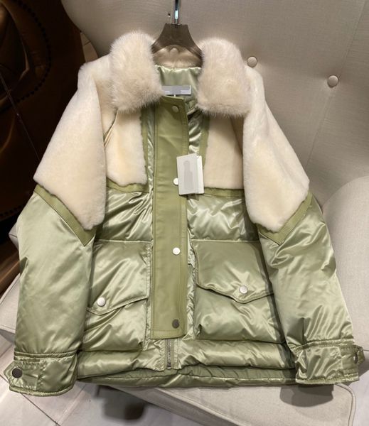 

the new 2020 minks brought down jacket 1204 q1215, Black