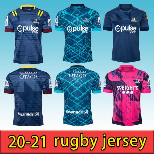 

new 2021 super rugby jersey zealand super blues hurricanes crusaders highlanders chiefss rugby jerseys shirts quality, Black;yellow