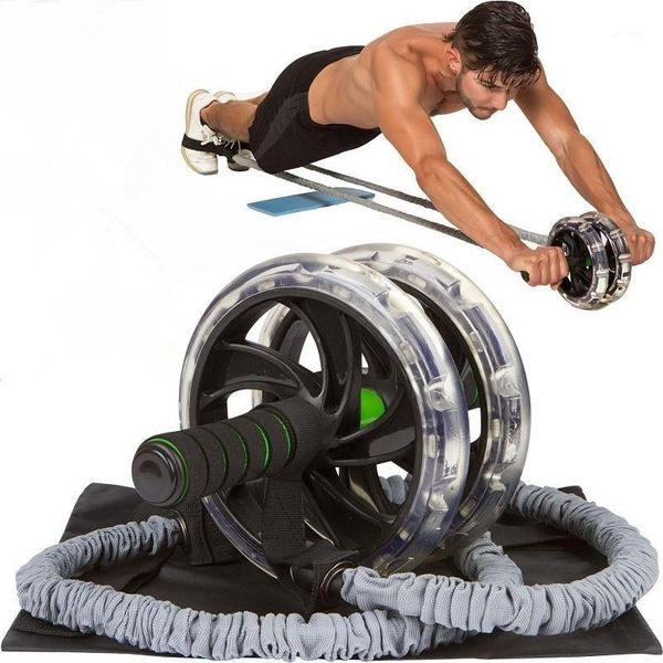 

resistance bands 1pcs ab roller wheel pull rope waist fitness equipment body building exercise abdominal1