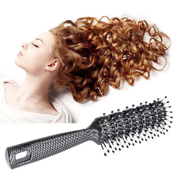 

hair brushes 2pcs vented styling brush,detangling thick blow drying brush,hair comb, Silver