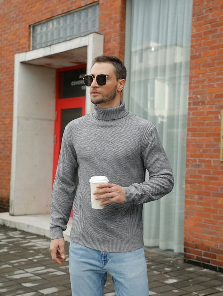 

men turtleneck waffle knit sweater k8qw#, White;black