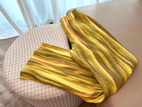 

2020 ladies fashion loose high waist straight pants 08081, Black;white