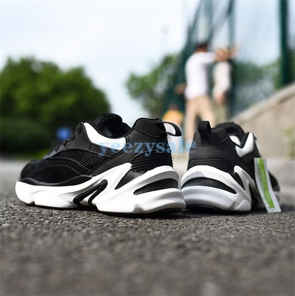 

treeperi fashion chunky 3.0 running shoes black white men sports sneakers wholesale us 8.5 eur 42