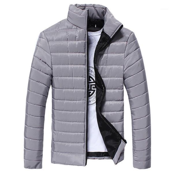 

autumn and winter selling male padded korean-style slim fit solid color men's long-sleeve cotton-padded clothes men's wear1, Black