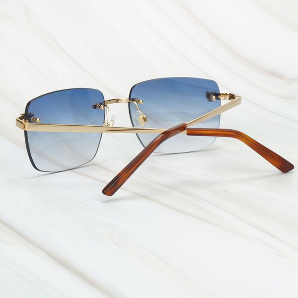 

decoration sol de frame glass beauty men luxury women head sunglasses gafas random travel panther for ql11 igimn bauri, White;black