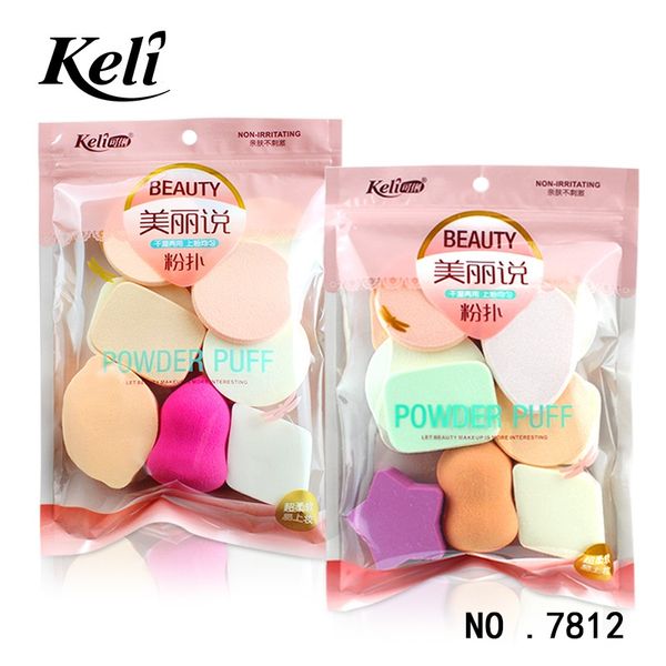 Keli Makeup Beauty-Schwammquaste und Make-up-Mixer zu einem erschwinglichen Preis. Keli-Schwamm-Set Nr. 7812