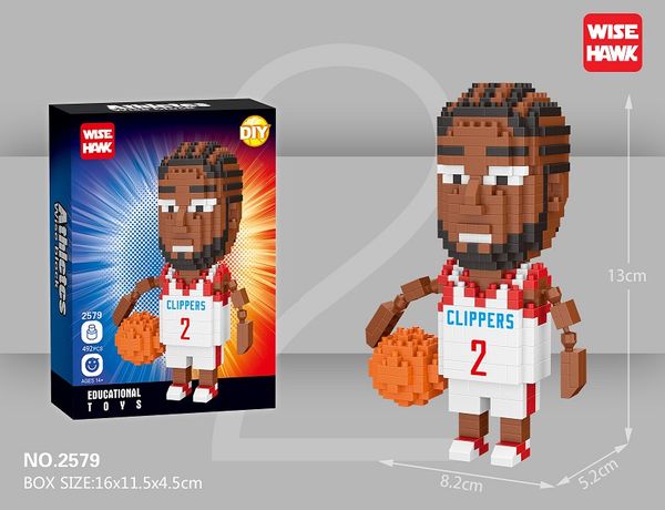 

2020 style model building minifig toy for basketball players with microparticle blocks birthday presents for boys and girls