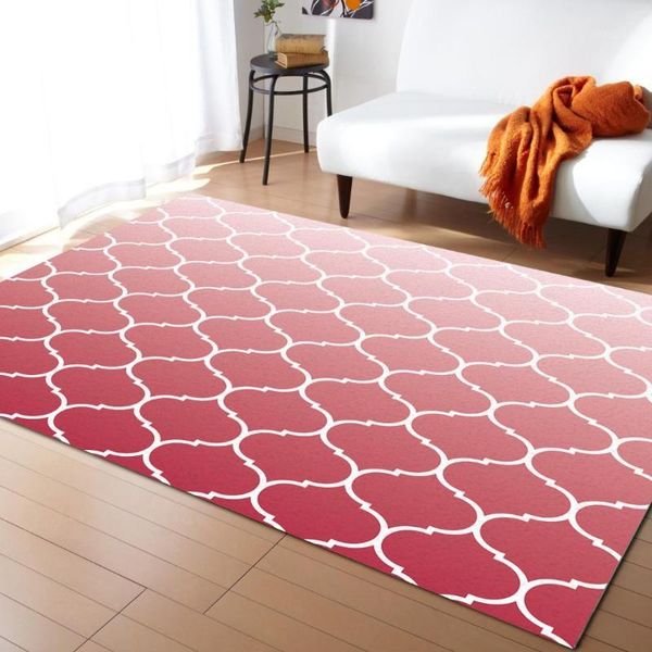 

geometric yellow grid modern carpets for living room rectang rugs large anti-slip safety carpet1