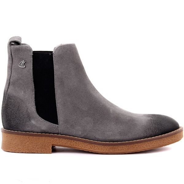 

sail lakers-boots of brown male suede 1o6e, Black