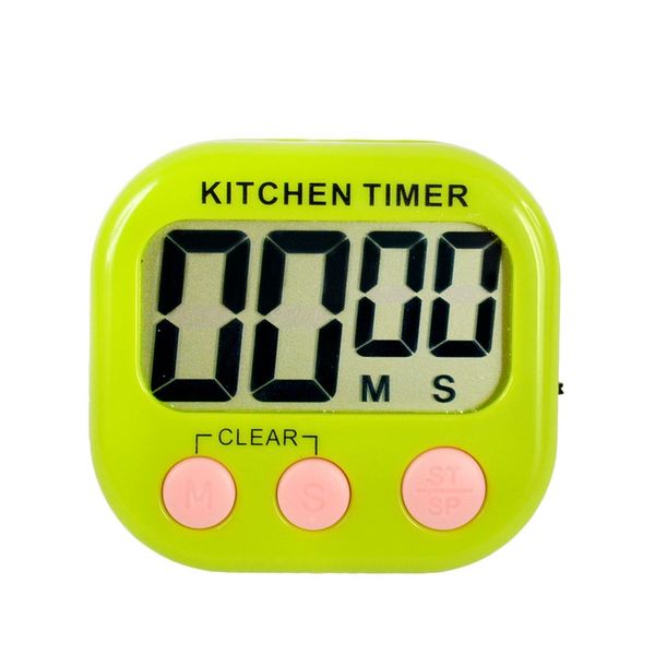 

lcd digital kitchen countdown magnetic timer back stand egg cooking timer count up alarm clock kitchen practical cooking tools f wmtglc
