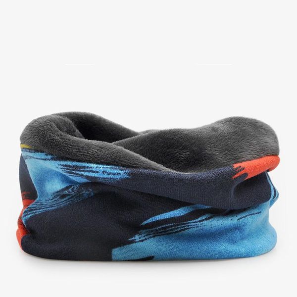 

cokk winter hat beanie turban hats для женщин мужчины плюс бархат теплые полоса черенок шапочки шапка шляпа мужской кости женский шарф swy j, Blue;gray