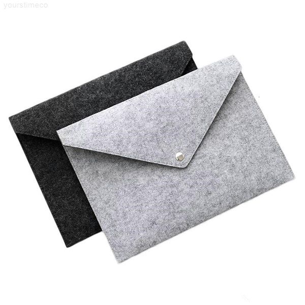 

durable button folders filing supplies a4 felt file pocket creative portable archival bag school office articles 4ry c r