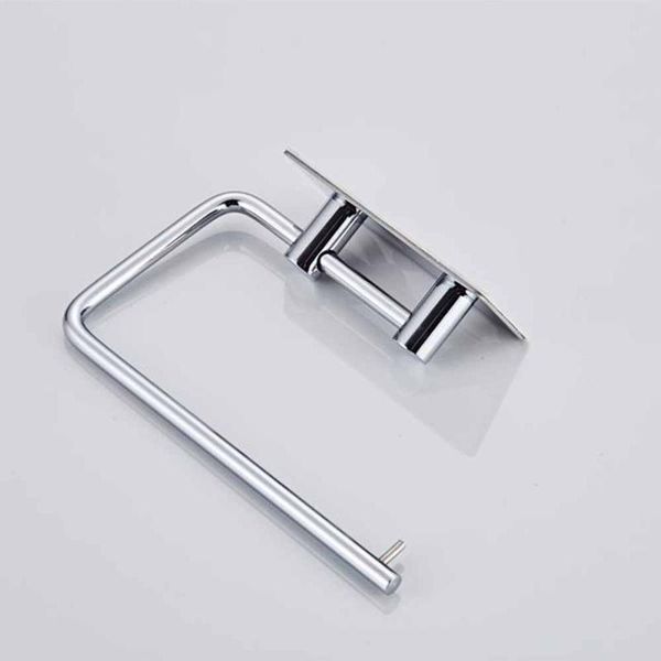 

bath accessory set not punched toilet kitchen roll paper holder stainless steel repeatedly washable stick hooks rack bathroom storage access