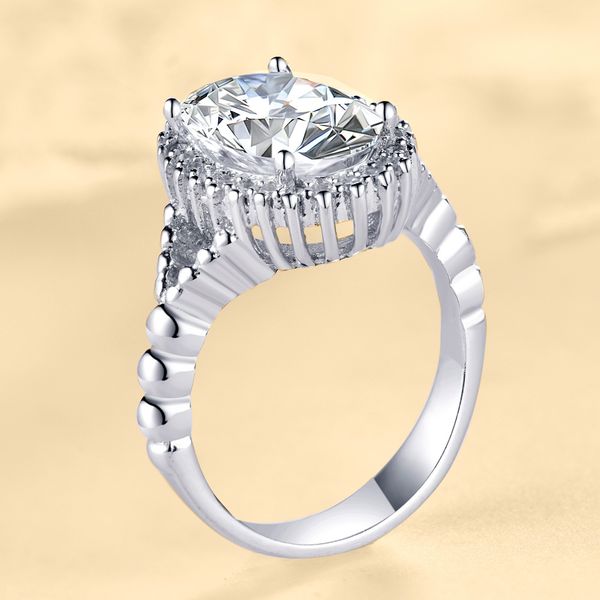 

fashion tonglin new inlaid oval super flash great diamond ring 925 sterling silver classic temperament simulation diamond ring fashion desig