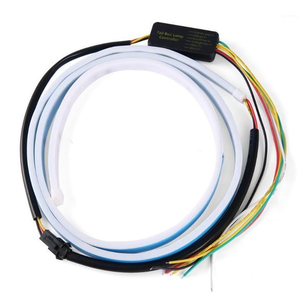 

1.2m car tail lamp strip decorative lamp horse race rear box flow light 335 led strip car-styling selling1