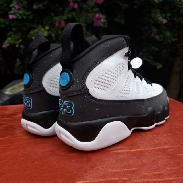 

university blue 9 mens shoes ct8019-140 unc ix 9s reflective high cut men chaussures trainers outdoor sports sneakers us7-13