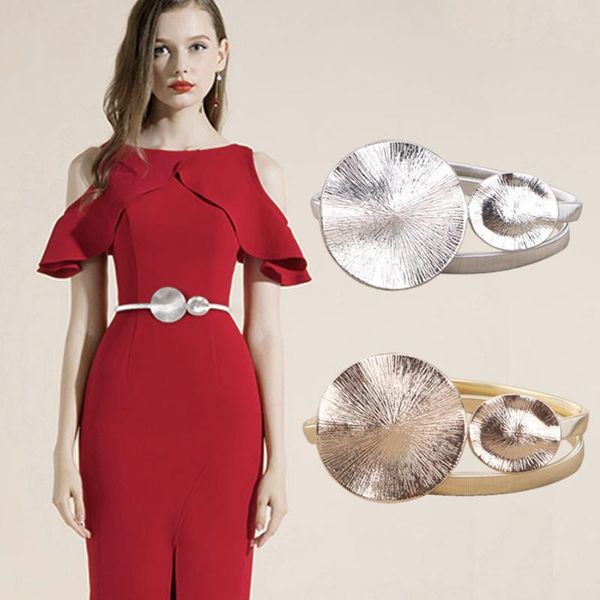 

женские талии цепи пояса эластичные металлические кеттинг riem ремни для женщин 2020 модный дизайнер высокого качества ceinture femme ювелир, Black;brown