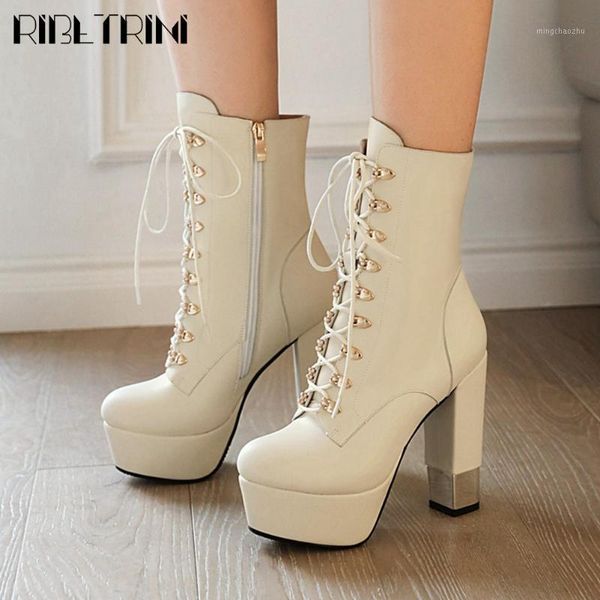 

boots ribetrini high party metallic ankle shoes fashion metal decorating women heels autumn boots1, Black
