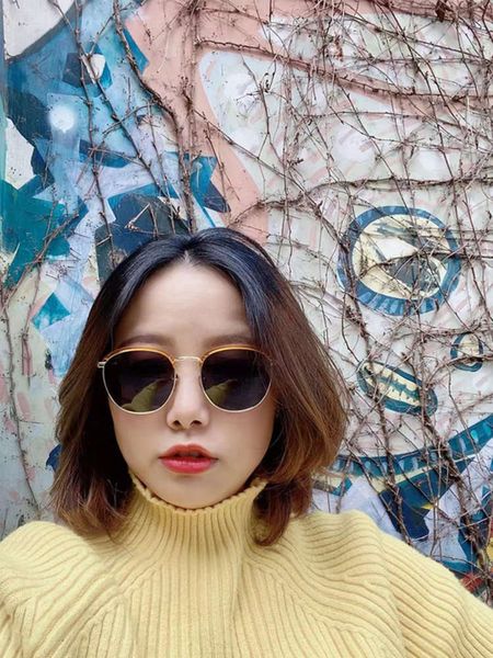 

round korean polarized sunglasses anti female ultraviolet driver driving sunglasses, White;black