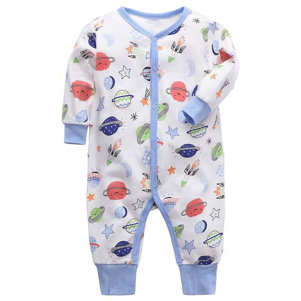 

jumpsuits baby clothing romper born babies jumpsuit long sleeve 3 6 9 12 18 24 monthes infant girls boys clothes1, Blue