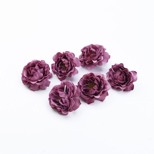 

20 искусственный маленький пион домашнее украшение аксессуары christmas candy box свадебные сушеные цветы diy комнатные растения брошь wmtgf