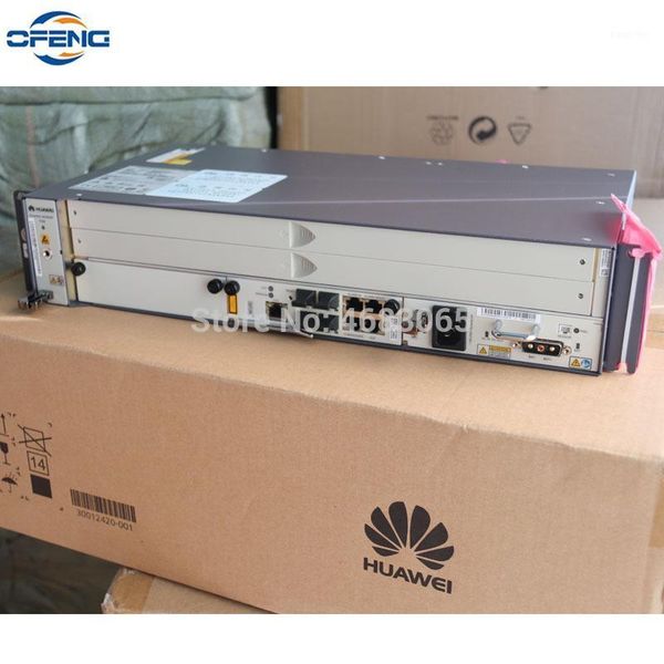 

huawei olt ma5608t 1*mcud 1g control board + 1*mpwc dc power board + 1*2*gpbd c++ service hua wei terminal linii optycznej1