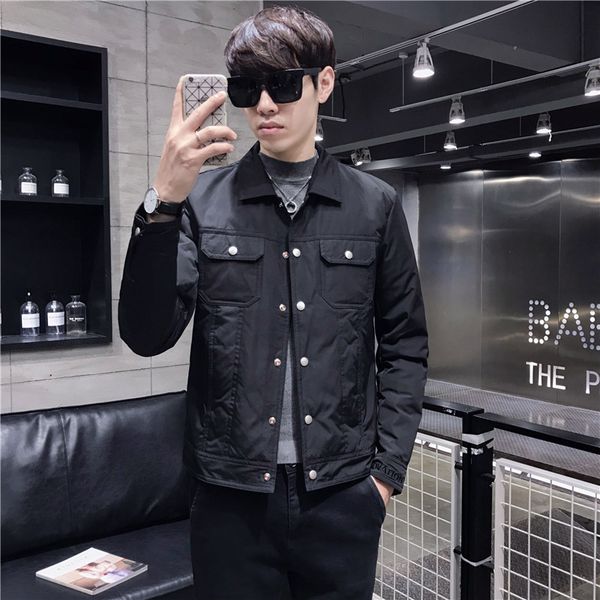 

homens alta qualidade jaquetas casacos outono nova moda masculina roupas prova de vento jaqueta casaco casual, Black;brown