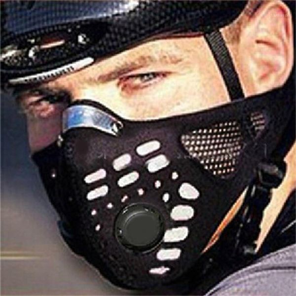 

cycling caps & masks 4 pcs black health anti-dust mouth face mask respirator fashion winter face1
