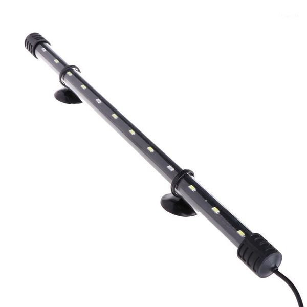 

submersible waterproof aquarium fish tank 6w led light bar lamp strip eu plug fish aquatic pet lightings push switch1