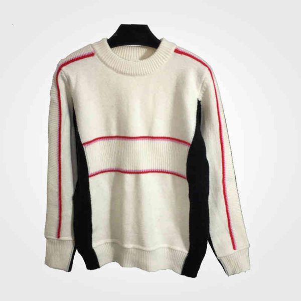

women's sweaters sweater high-quality designer luxury classic leisure fashion stripe star same runway show party ssss t348, White;black