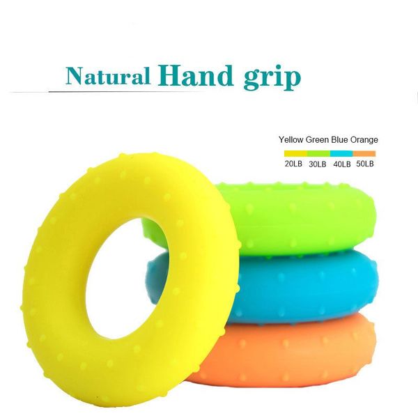 

silicone grip ring decompression tool silicone ring gripper strengthener exercise trainer grip ball home sports equipment exercise fingers