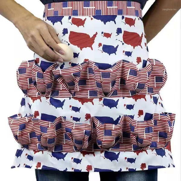 

aprons 12 pockets egg collecting apron holds chicken farmhouse farm home waterproof for women with kitchen1