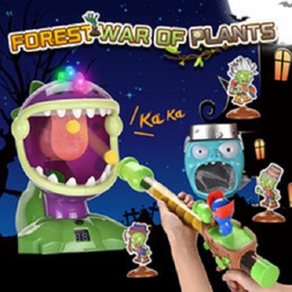 

kid toy forest war of plants kawaii plants pea shooter toys game figure battle for boy girl toy