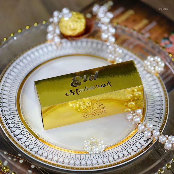 

10pcs eid mubarak box candy box ramadan kareem favor gift boxes diy islamic muslim festival happy al-fitr eid party supplies1