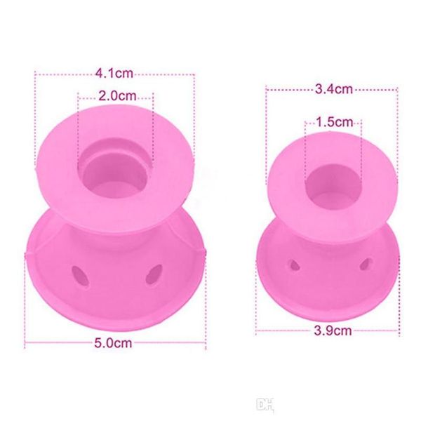

20pcs curling tool of pink magic hair reel no clip no sile hair curlers prof qylknd lipper