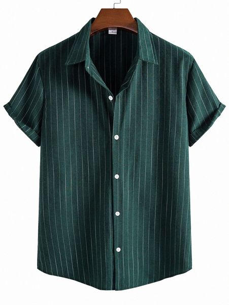 

men striped button up shirt h3ye#, White;black
