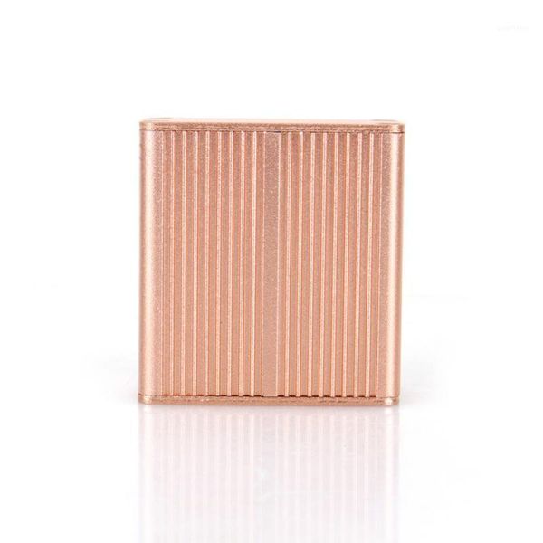 

aluminum pcb instrument box diy enclosure electronic project case - 45*45*18.5mm1